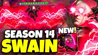 Swain has a PERFECT NEW BUILD in Season 14 ... (NEW ITEMS = OP)