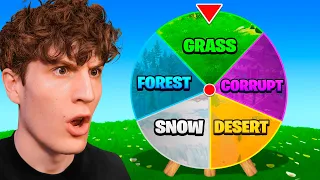 EXTREME *BIOME ONLY* FORTNITE CHALLENGE!