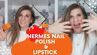 HERMES LIPSTICK & NAIL POLISH FULL REVIEW - IS IT WORTH IT ?