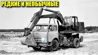 10 самых редких и необычных экскаваторов СССР. Землеройные машины