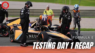 Formula E Pre-Season Testing: Day 1 Recap