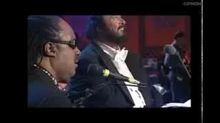 Pavarotti & Stevie Wonder - Peace Wanted Just To Be Free(with English & Persian Subtitle)