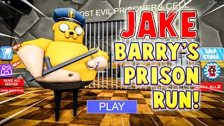 NEW Jake Barry's Prison Run! 🤣💀 | Roblox First Person Obby Escape Jumpscare