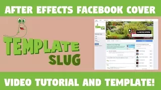 After Effects  Facebook Cover Video Template/ Tutorial CS6 and CC2017
