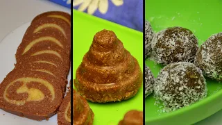 Beehive Cookies - No Bake with Honey Filling - Three Kinds of Cookies From One Dough