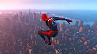 1Hr Free Roam - PS5 Marvel's Spider Man (4K 60fps)