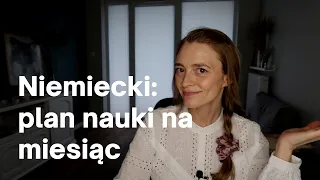 Niemiecki: miesięczny plan nauki