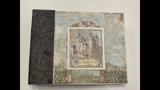 LARGE ALBUM TUTORIAL PART 1 SLEEPING BEAUTY SHELLIE GEIGLE JS HOBBIES AND CRAFTS