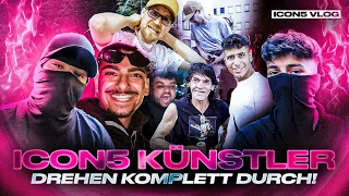 ICON 5 KÜNSTLER ÜBERFALLEN LIEFERWAGEN 😂 | KNASTVLOG 4