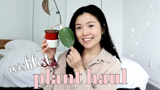 April Collective Houseplant Haul | Wishlist Plants Acquired