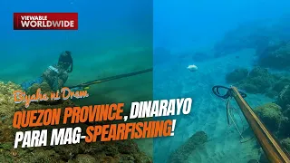 Quezon Province, dinarayo para mag-spearfishing! | Biyahe Ni Drew