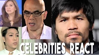 Celebrities React to Manny Pacquiao's views on Same Sex Marriage (Boy Abunda)