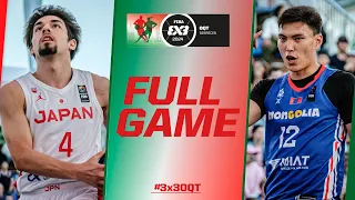 Japan 🇯🇵 vs Mongolia 🇲🇳 | Men Full Game | FIBA #3x3OQT 2024