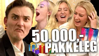 Danmarks Største Pakkeleg om 50.000 Kroner?! (M. Josefine Simone, Rebecca Dahl, Husum + mange andre)