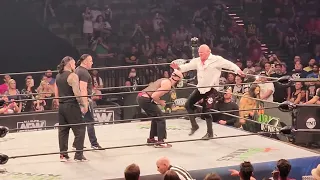 YOUNG BUCKS WIN + Attack GANGREL LIVE on AEW RAMPAGE in LAS VEGAS, NV!