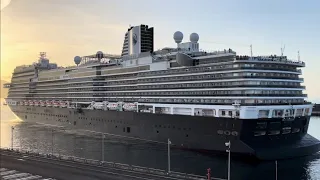 Rotterdam Arrival in Ponta Delgada, Sao Miguel Azores Portugal - 20.04.2024 #cruise