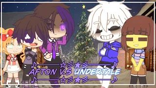 Aftons V.S Undertale singing battle