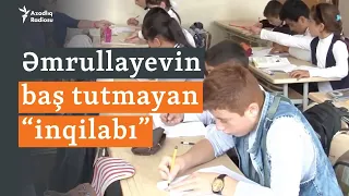 Əmrullayevin uğursuz “inqilabı”: Təhsil “mafiya dövləti”ni yaradır?