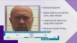 Governor grants 10-day execution reprieve to death row inmate