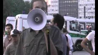 acampada berlin-alexanderplatz 26.8.l11 - polizeigewalt bei zelträumung - teil 6