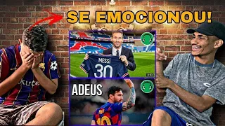 REACT- 2 EM 1. ADEUS MESSI... MESSI É DO PSG!!!