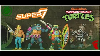 Super7 Turtles Wave 6 (Sewer Surfer Mike, Ace Duck, Scratch, Slash & Mouser)