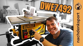 DeWalt DWE7492 Tischkreissäge. Lohnt sich das viele Geld? | Nachdenksport