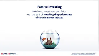 What are active and passive investing?