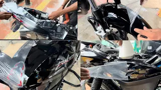 Bajaj Pulsar 125 Lamination-PPF Installation