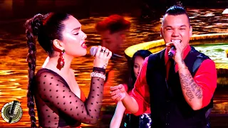 Ángela Leiva y Brian Lanzelotta le metieron flamenco a "Corazón partío" de Alejandro Sanz