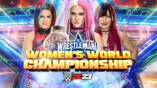 WWE 2K23 Universe Mode | Dakota Kai vs IYO SKY vs Bayley