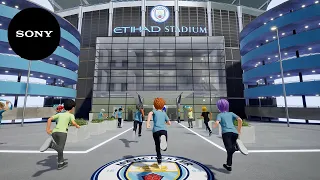 Virtual Fan Engagement: Proof of concept with Manchester City | CES 2023 | Sony Official