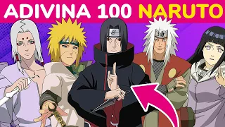 ADIVINA 100 PERSONAJES DE NARUTO SHIPPUDEN 🧠​​​​😵​ | DIFICULTAD: EXTREMA ✅