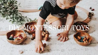 DIY AFFORDABLE AND NICE MONTESSORI TOYS