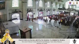 Agosto 22, 2023 | 6:30 ng umaga Banal na Misa