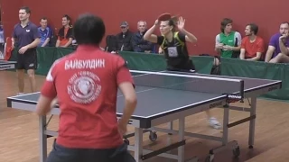 Андрей БАЙБУЛДИН - Ольга БАРАНОВА, Настольный теннис, Table Tennis