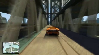 GTA IV Driving through Brooklyn Bridge