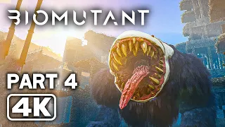 BIOMUTANT Gameplay Walkthrough Part 4 FULL GAME (4K 60FPS)