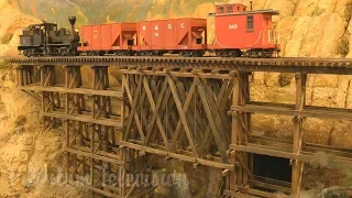 Mind Blowing on30 Scale Layout “Purgartory Peak” with Denver and Rio Grande Model Trains 「鉄道模型」