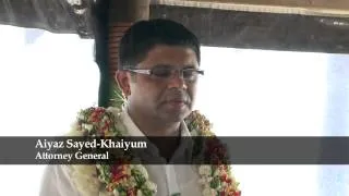 Fijian Attorney General Aiyaz Sayed-Khaiyum Re-opens Castaway Island Resort.