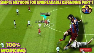 How To Defend Easily In eFootball Mobile 23 | Tips and Tricks Part-1 |