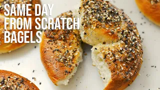 Same Day Bagels: How to Bake the King of Homemade Bread