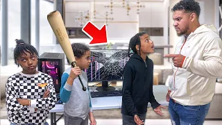 KIDS Play MEAN PRANK On Dad, What Happens Next Is Shocking