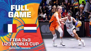 France v Netherlands | Women Semi-Final | Full Game | FIBA 3x3 U23 World Cup 2022