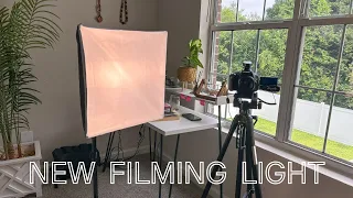 I’m obsessed with this portable filming light 😍