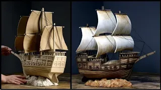 Handmade Wooden Ship Manufacturing in PakistanAmazing Wood Ship Manufacturing Process