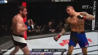 Jim Miller Chopping Down Dustin Poirier