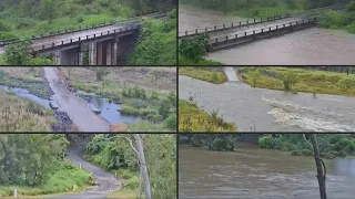 Timelapse: monitoring cameras capture rising floodwaters in Australia | AFP