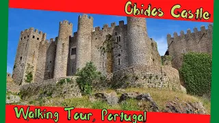 Walking Tour of the Obidos Castle in Portugal | HD | You'll want to be there