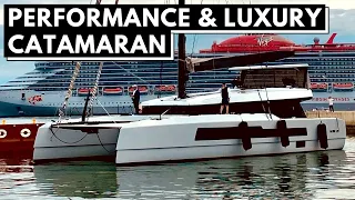 McConaghy 60 PERFORMANCE SAILING CATAMARAN / Luxury Cruising  Liveaboard Yacht Tour